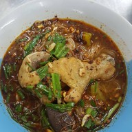 เมนูของร้าน ก๋วยเตี๋ยวไก่มะระไทเลย