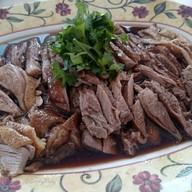 เมนูของร้าน ฉั่วเจียบฮวด ห่านพะโล้ท่าดินแดง ซอยท่าข้าม 24