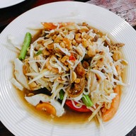 เมนูของร้าน ตำถาด-ไก่แซ่บ