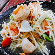 เมนูของร้าน ตำถาด-ไก่แซ่บ