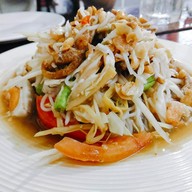 เมนูของร้าน ตำถาด-ไก่แซ่บ