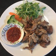 เมนูของร้าน สวนผัก สลัด&สเต็ก