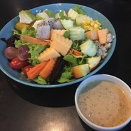 เมนูของร้าน สวนผัก สลัด&สเต็ก