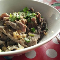 เมนูของร้าน ก๋วยเตี๋ยวน้ำโท้ง