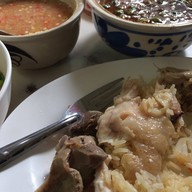 เมนูของร้าน ข้าวมันไก่เเฟนพันธุ์เเท้