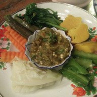 เมนูของร้าน ใส้อั่วป้าน้อง