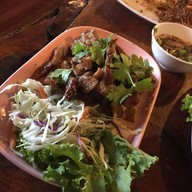เมนูของร้าน ร้านลาบอุบล แหลมฉบัง