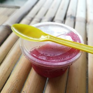 เมนูของร้าน ก๋วยเตี๋ยวหมูกุ้งกรอบ