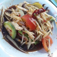 เมนูของร้าน ส้มตำป้ายา