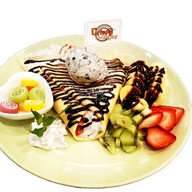 เมนูของร้าน Crispy Crepes @ Platform Wongwianyai