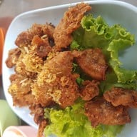 เมนูของร้าน ลาบเป็ดนายหนอม