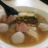 เมนูของร้าน Shin Kee Beef Noodles