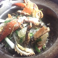 เมนูของร้าน สมศักดิ์ปูอบ Y บีทีเอสกรุงธนบุรี