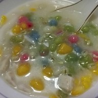 เมนูของร้าน บัวลอยไข่หวานทรงเครื่อง