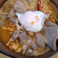 เมนูของร้าน โจ๊กเปิดหม้อ ปากเกร็ด