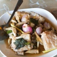 เมนูของร้าน บ้านไม้ริมโขง