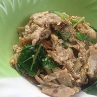 เมนูของร้าน ราดหน้าคอหมูหมัก เจ้าเก่าแฮปปี้แลนด์