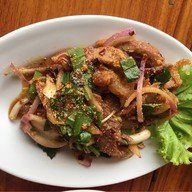 เมนูของร้าน ร้านตำนัวเผ็ดปาก