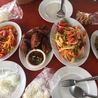 ส้มตำทอด