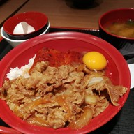 เมนูของร้าน Sukiya Gyudon 24 Hours