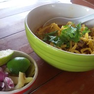 เมนูของร้าน บ้านข้าวซอยลำไยลำพูน