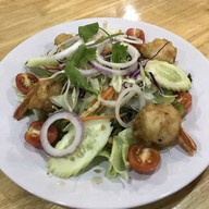 เฮือนทะเล กุ้งเผา