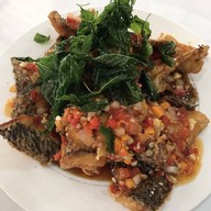 เฮือนทะเล กุ้งเผา