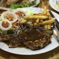 เฮือนทะเล กุ้งเผา