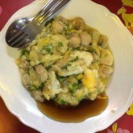 เมนูของร้าน ยิ้มยิ้ม หอยทอดสูตรโบราณ