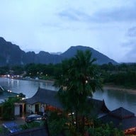 The Elephant Crossing Restaurant Vang Vieng, Laos