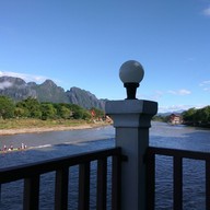 The Elephant Crossing Restaurant Vang Vieng, Laos