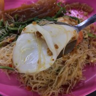 เมนูของร้าน ฉอเล้ง หมี่กระเฉดตลาดพลู ตลาดพลู
