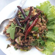 เมนูของร้าน ลาบเป็ดชัยนาท