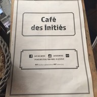 Cafe’ des Inities Paris