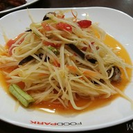 เมนูของร้าน ตำแซ๊บแซ่บ Food park Central Rama2