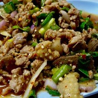 เมนูของร้าน ลาบเป็ดคุณกรรณ