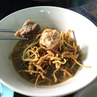 เมนูของร้าน ข้าวซอยต้นน้ำ น่าน