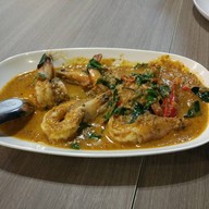 เมนูของร้าน กุ้งทองซีฟู้ด พระราม 4
