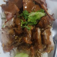 Food or drink of Cantonese Wonton Noodles Yaowarat + Grilled Mala + Clean Food