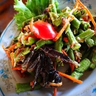 เมนูของร้าน ส้มตำเจ๊อารี