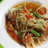 เมนูของร้าน ส้มตำ เจ้ปุ้ย