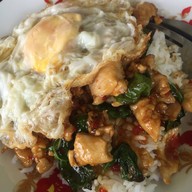 เมนูของร้าน ป้าสิน อาหารตามสั่ง