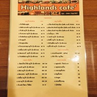 Highlands Cafe'