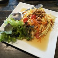เมนูของร้าน บ้านสลัด
