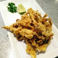หนวดปลาหมึกทอด 90 บาท