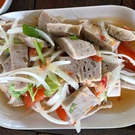เมนูของร้าน แหนมเนืองนายช่าง