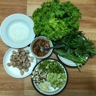 เมนูของร้าน แหนมเนืองนายช่าง
