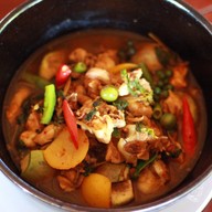 เมนูของร้าน ร้านปลาเขื่อนทองผาภูมิ