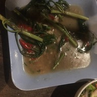 เมนูของร้าน บ้านริมน้ำ