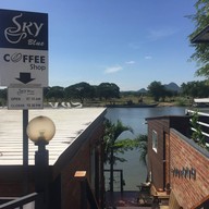หน้าร้าน Sky Blue Coffee